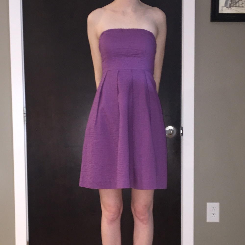 J.Crew Strapless Cotton Lorelei Dress w/ Pockets!